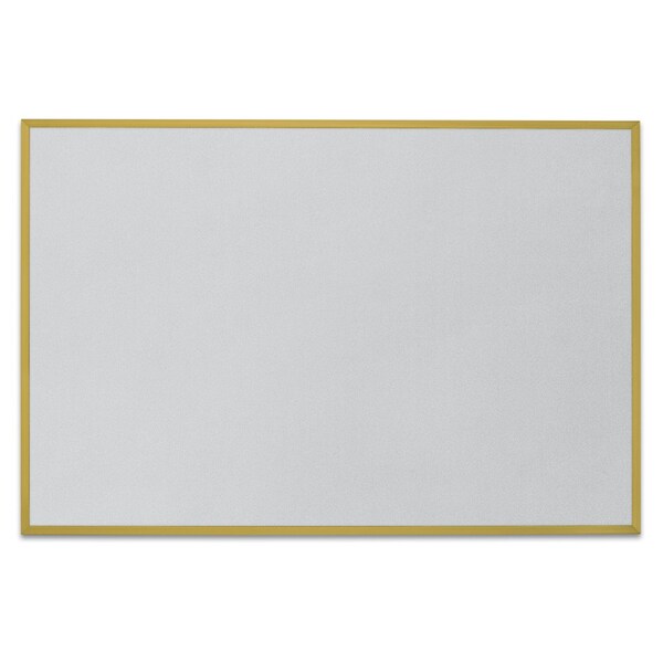 Corkboard, Fabric, 1 Door, Satin/Bff, 36x36"
